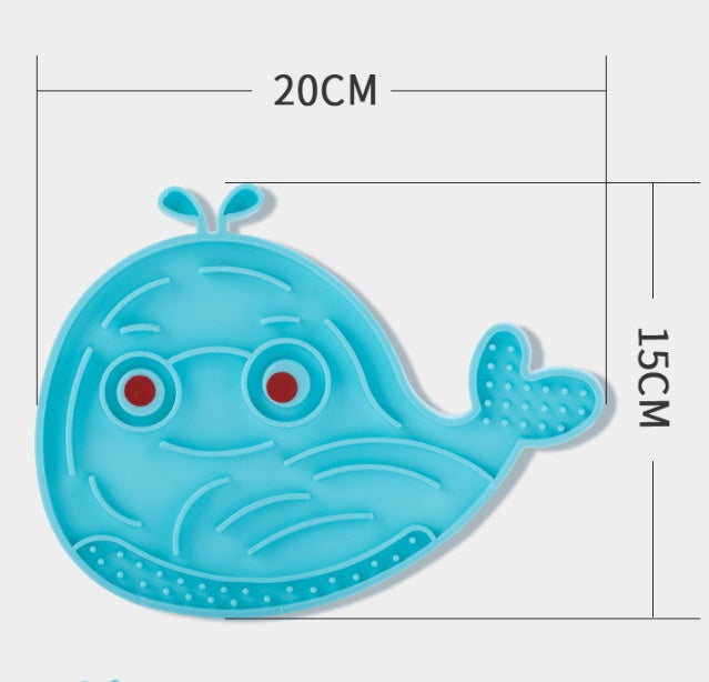 Slow Feeder Pet Slow Food Bowl Dog Feeder Licking Pad Cat Bowl Dog Basin Pet Feeder TPR Convenient To Carry