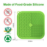 Dog Licking Mat Slow Feeder Premium Lick Pad With Suction Cups For Dog Anxiety Relief  Slow Feeder Dog Bowls Pet Placemat