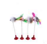 Cat toy funny cat stick funny cat kitten toy wooden handmade cat cat mouse cat toy cat scratch board