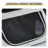 Pet Carrier Backpack, Expandable Cat Dog Carrier With Back Extension, Breathable Mesh Travel Backpack For Small Dogs Cats, Soft-Sided Pet Backpack Holds Up To 26 Lbs