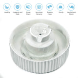 Cake ceramic pet water dispenser