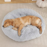 Round Pet Mat Dog Bed Plush Warm Sleep Dog Bed Cathouse Doghouse