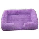 Plush Round Pet Bed Dog Bed Winter