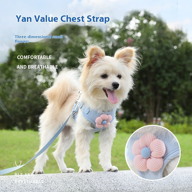Dog Rope Leash Vest-style Chest Strap Dog Leash