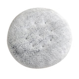 Round Pet Mat Dog Bed Plush Warm Sleep Dog Bed Cathouse Doghouse