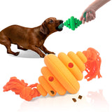 Dog Ball With Rope Toy Dogs Knot Rope Toy Leaking Food Dog Toy Pet Training Toy Dogs Chew Toy Dog Toy For Large Dogs