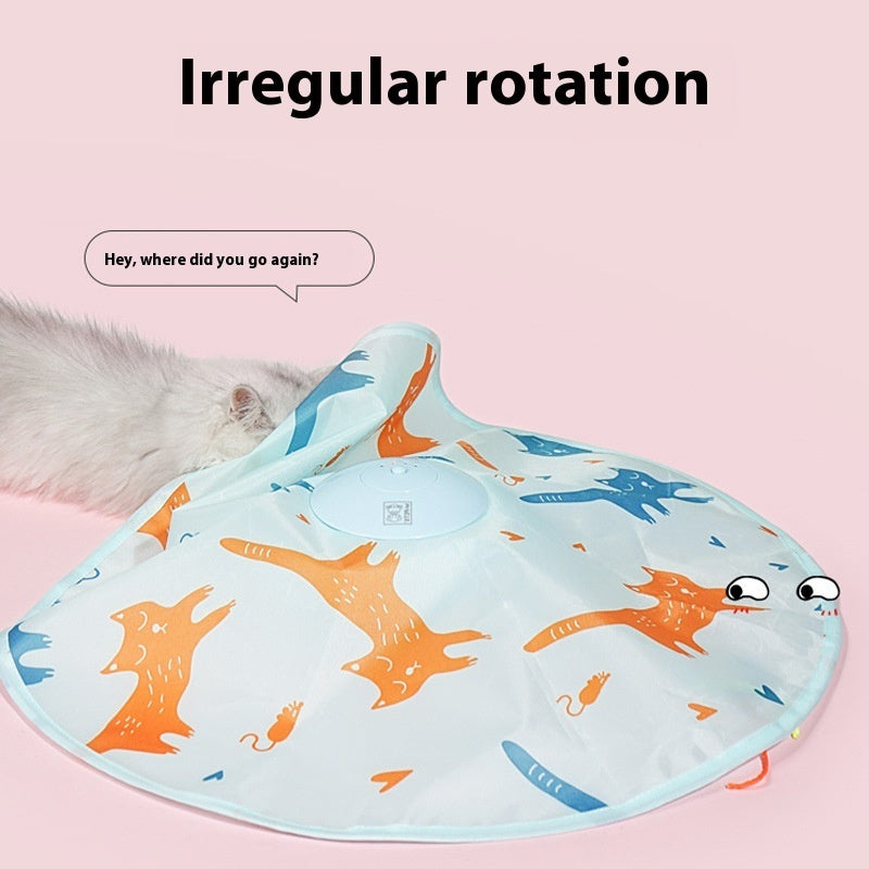 Cat Toy Cat Teaser Self-Hi Turntable Electric Toy