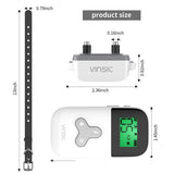 Pet Shock Dog Collar White